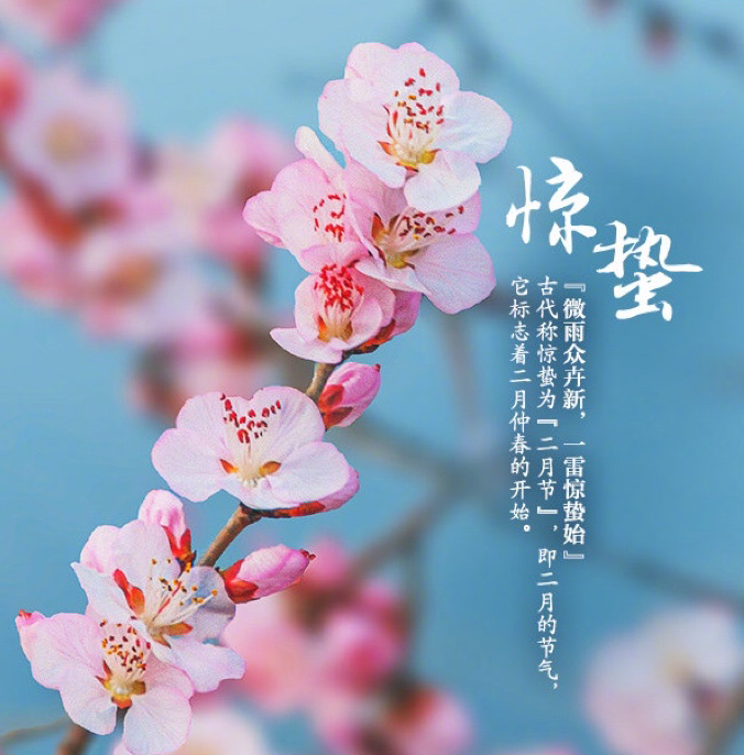 “驚蟄”節氣